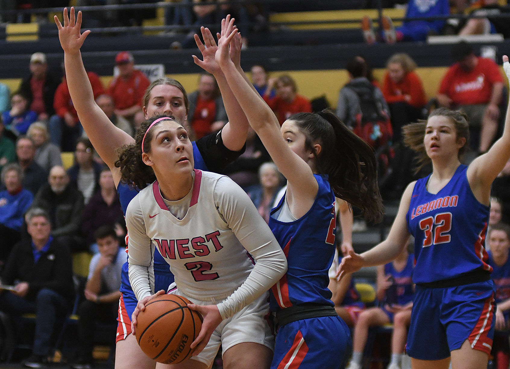 Lebanon vs West Girls12